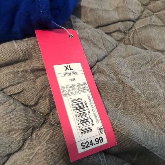 Blue sundress with spaghetti straps - Picture 3 of 3